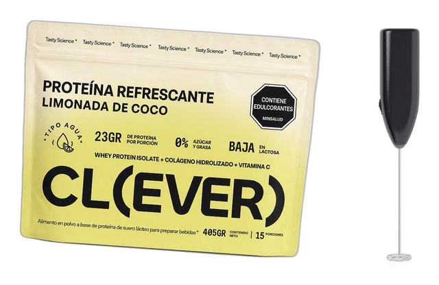 Pack Coco + Espumador — Limonada de Coco 405g + Clever Shaker